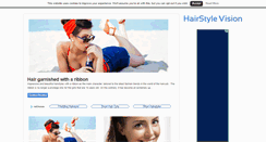 Desktop Screenshot of hairstylevision.com